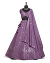 Exquisite Dusty Lavender Lehenga Choli Set